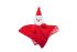 Beeztees Doek Kerstman - Knuffel - Hondenspeelgoed - Rood - 21x15 cm