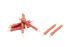 Beeztees Kerst kauwstaaf - Hondensnack - Eend - 12,5 cm - 8 stuks