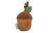 Beeztees Eikel met Touw - Knuffel - Hondenspeelgoed - Bruin - 24x11x10 cm