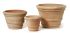 Mega Collections Whitewash Coni - Bloempot - Set 3 stuks - Terracotta - ø 43 cm