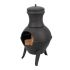 Fancy Flames - Tuinhaard  - Zwart - Gietijzer - 40,6x36,8x72,8 cm
