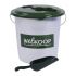 Welkoop Voerton - Met schep - Transparant - 25x23,8x23,7 cm - 2,5 kg - 5,57 L