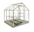 Halls Popular 66 - Tuinkas - Zilver 195x193x196 cm