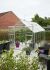 Halls Magnum 148 - Tuinkas - Zilver 446x257x258 cm