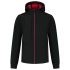 Tricorp Accent 402705 - Softshell jas - Zwart/Rood