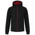 Tricorp Accent 402705 - Softshell jas - Zwart/Rood
