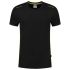 Tricorp Accent  102703 - T-shirt - Zwart/Geel
