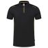 Tricorp Accent 202703 - Poloshirt - Zwart/Geel