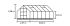 Halls Magnum 128 - Tuinkas - Zwart 384x257x258 cm