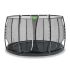 Exit Dynamic - Groundlevel trampoline - ø 366 cm x 183 cm - Zwart - Rond