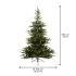 Everlands Grandis Fir - Kunstkerstboom - 210 cm