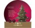 Lumineo Boom Rattan Incl. verlichting - Kerstdecoratie - Warm wit