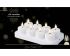 Lumineo Waxinelichtjes - Wit/warm wit