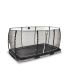 Exit Allure Classic - Inground trampoline - 244 x 427 cm x 2 cm - Zwart - Rechthoekig
