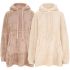 Apollo Huggle Fleece - Hoodie - Beige - 1 maat - 1 stuk