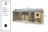 Glorenza  Jumper - Kippenhok - 363x95x148 cm