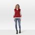 Veleste Jinta - Gilet - Rood