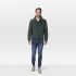 Veleste Felix - Vest - Donkergroen