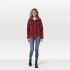 Veleste Coco - Vest - Rood