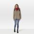 Veleste Furry - Sjaal - Rood
