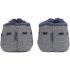 Welkoop - Spaanse pantoffels - Grijs blauw