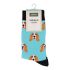 Welkoop Fun Hond - Sokken - Blauw
