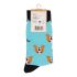Welkoop Fun Hond - Sokken - Blauw