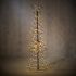 Luca Lighting Dansende Boom - Vlaggenmast kerstboom - 120 cm - Warm wit
