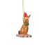 Mica Decorations Haas - Kerstornament - Bruin