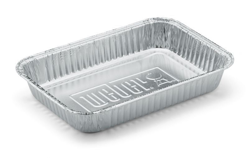 Weber As- of vetopvangers Basisaccessoires - Druipbak - Aluminium - 10 stuks
