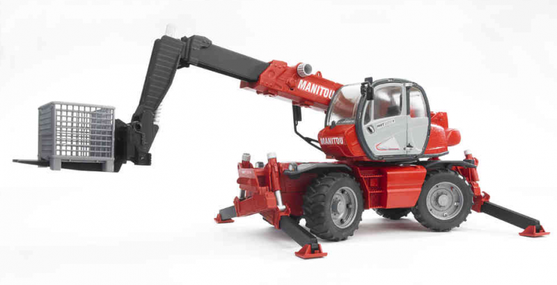 Bruder Manitou MRT2150 met accessoires - Bouw