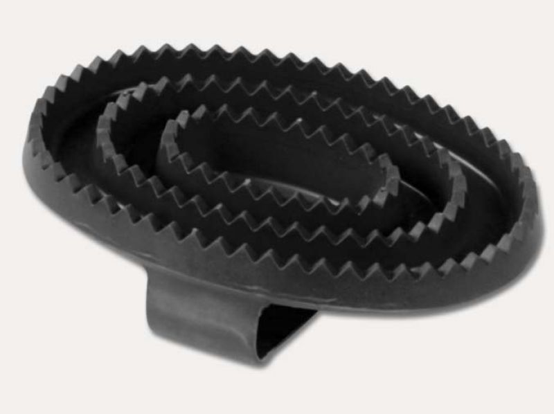 Waldhausen Roskam met Lus Rubber - Rosborstel - Zwart - 16 cm