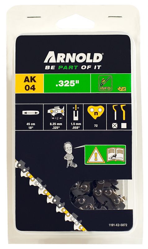 Arnold AK04 zaagk. ak04 .325 1.5mm 72schak - Zaagketting - 0,325