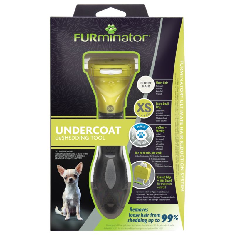 Furminator Borstels - XS - Geel