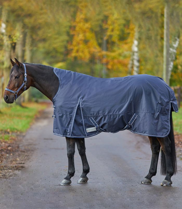 Waldhausen Economic met hals - Regendeken - 185 cm - Blauw