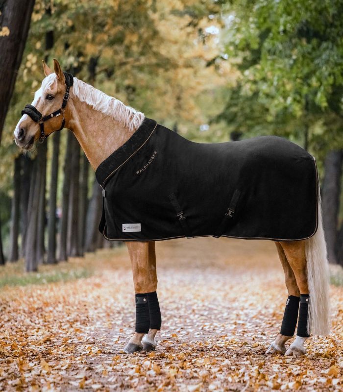 Waldhausen Modern Rose - Zweetdeken - 185 cm - Zwart