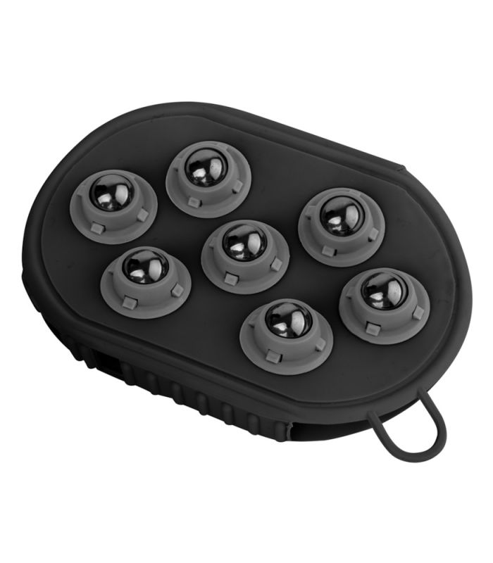 Waldhausen Massage borstel - Zwart