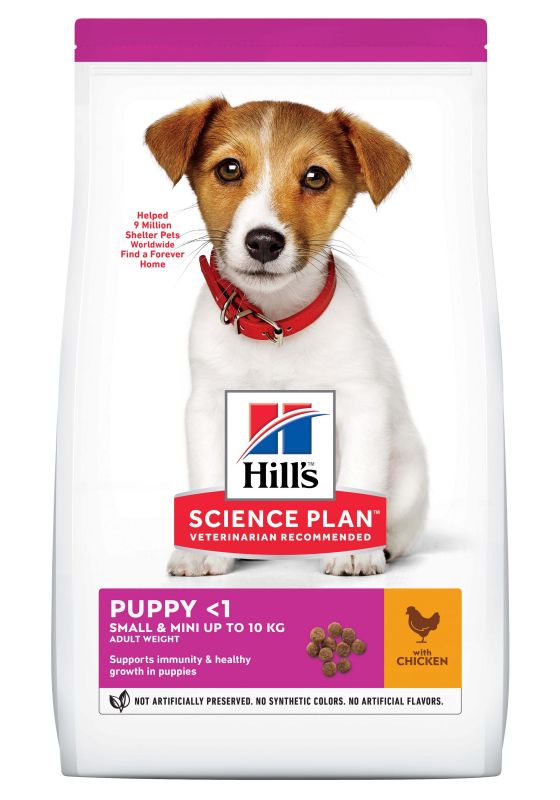 Hill's Puppy Small & Mini - Hondenvoer - Kip - 3 kg