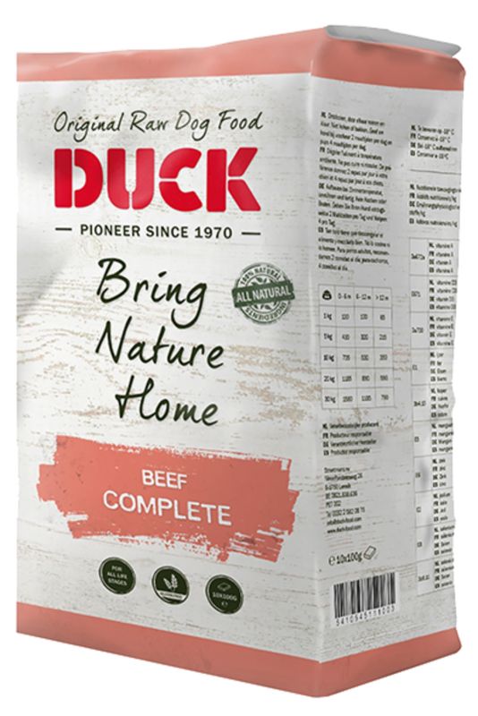 Duck Compleet - Hondenvoer - Rund - 1 kg