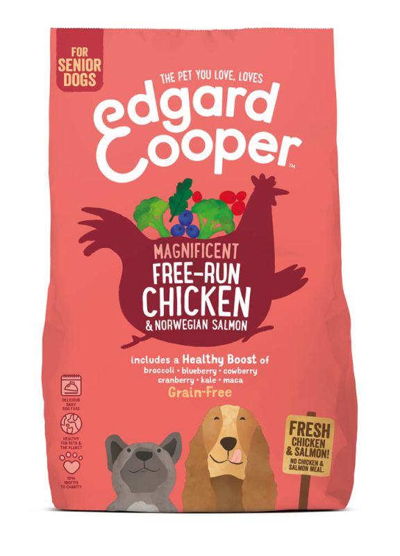 Edgard & Cooper Adult - Hondenvoer - Kip - Zalm - 700 gram