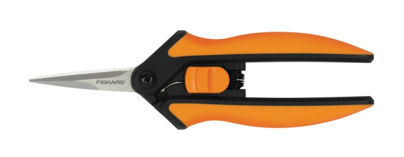 Fiskars Solid Snip SP13 Kruiden - snoeischaren - Oranje / zwart