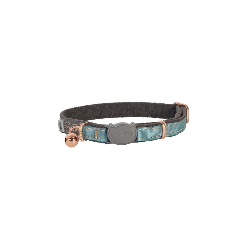 Rogz Kittenhalsband - Blauw - XS - 2x4,2x21 cm - 16,5-23 cm