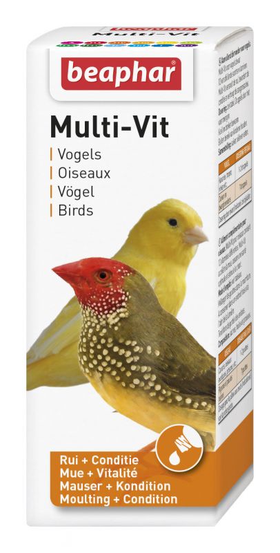 Beaphar Multi-Vit Vogels - Diergeneesmiddel - 50 ml