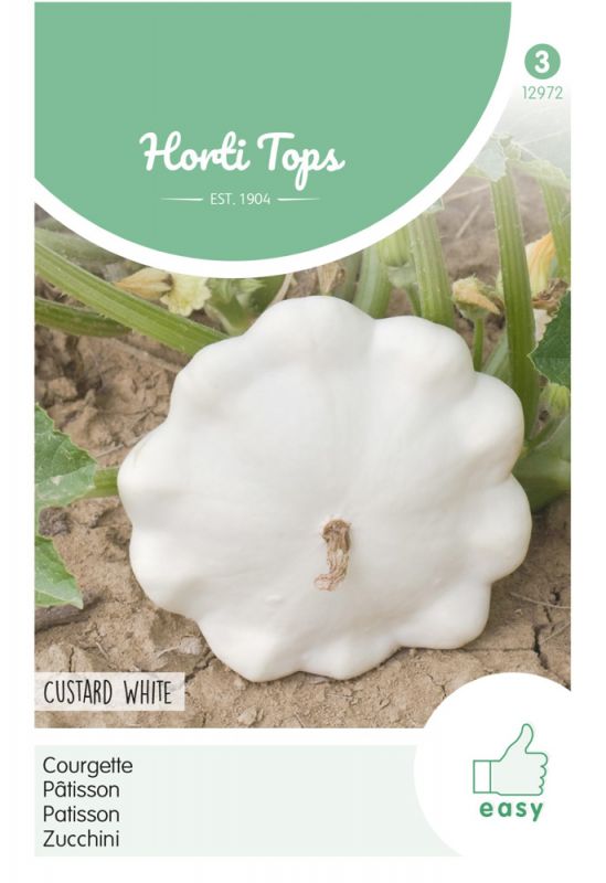Hortitops Patisson Cucurbita pepo Summer Satellite F1 - Overige groenteplanten - 1 g