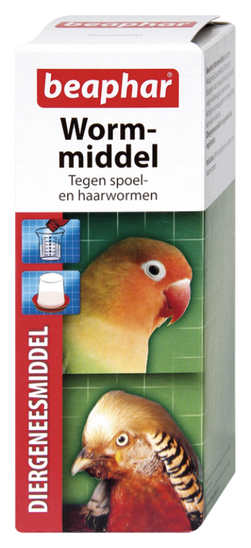 Beaphar Wormmiddel Vogel/Knager - Wormmiddel - 100 ml
