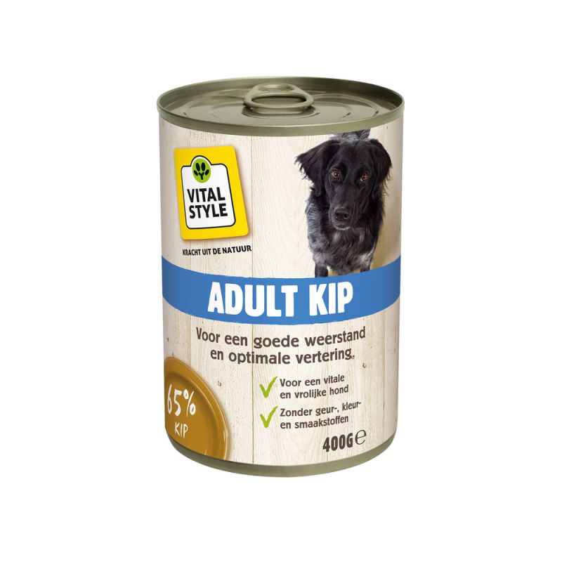 VITALstyle Hondenvoer - Kip - 400 gram