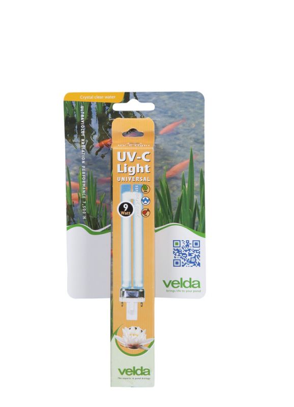 Velda UV- C PL Lamp 9W - Anti Alg - 9W