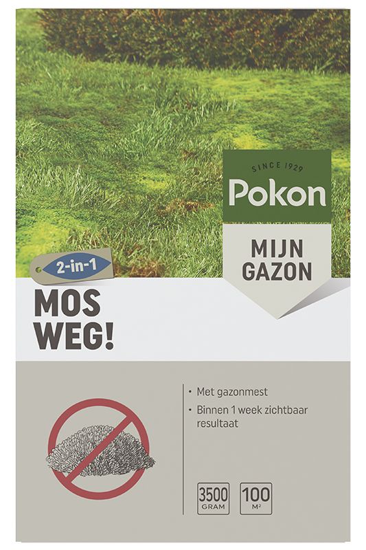 POKON Tegen mos in het gazon - 3,5 kg