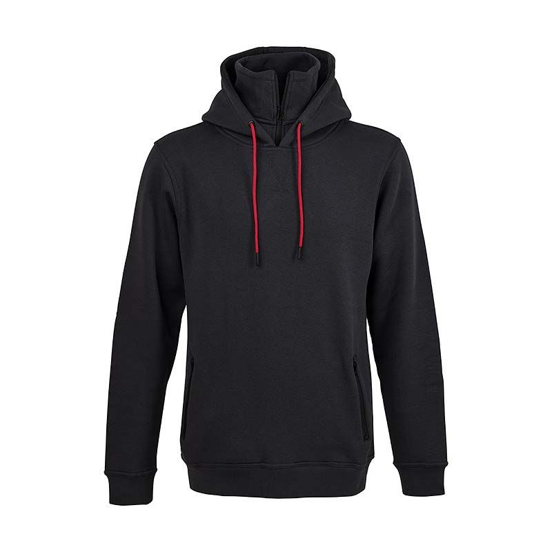 Gevavi Antalia ½ Rits Fleece - Hoodie - Zwart - M