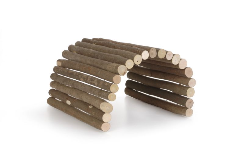 Beeztees Loopbrug Wilg Flexibel - Knaagdierspeelgoed - Hout - 51 cm
